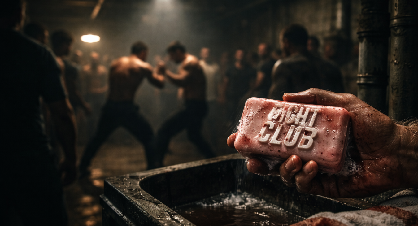 male depression in fight club